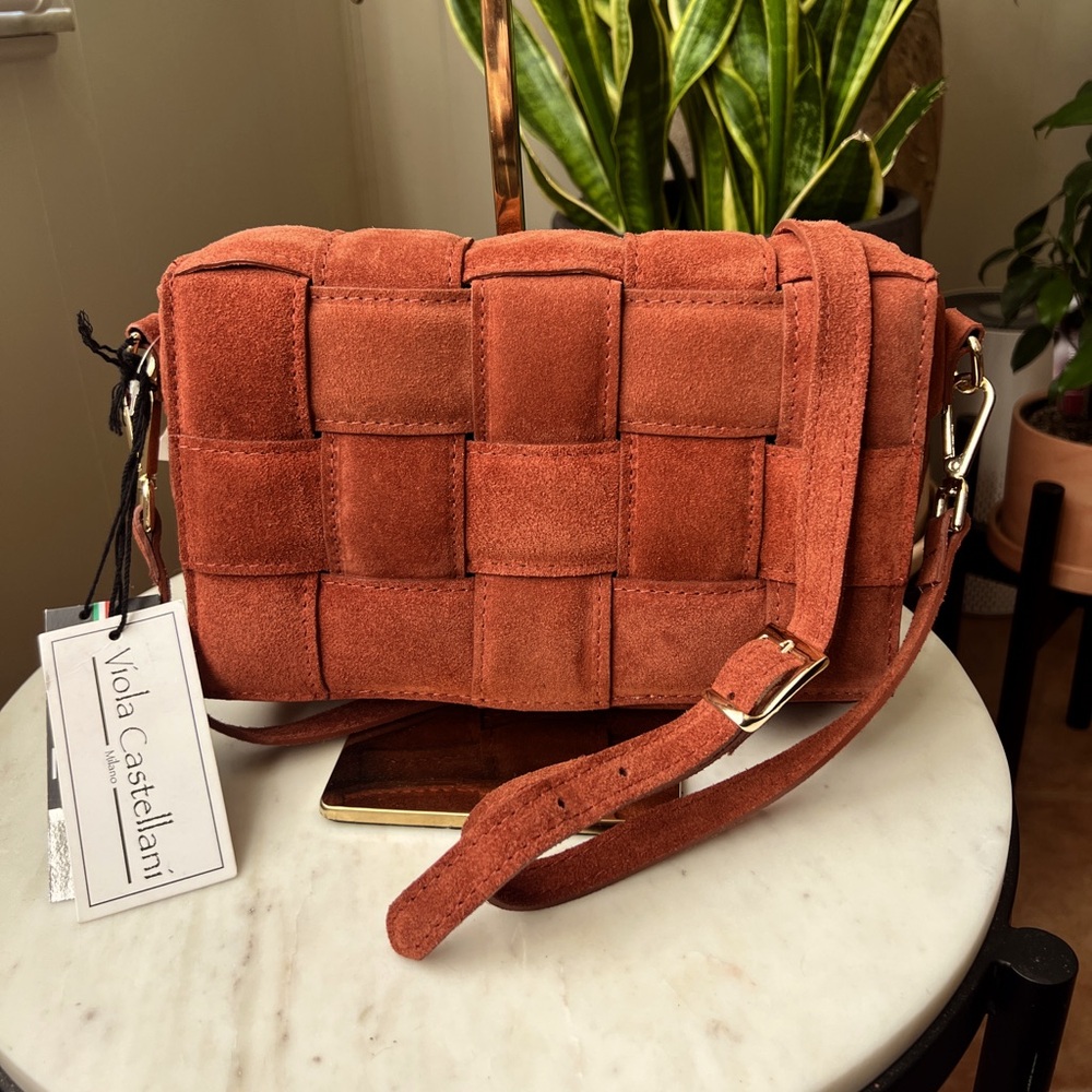 Viola Castellani Cassette Crossbody | Suede
